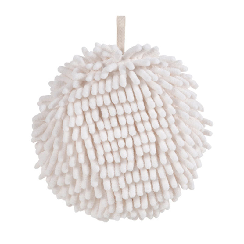 Chenille Hand Towel Kitchen Bathroom Hand Towel Ball with Hanging Loop Quick Dry Water Absorbent Towel Chenille Hand Towel Kitchen Bathroom Hand Towel Ball with Hanging Loop Quick Dry Water Absorbent Towel